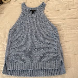 J crew blue tank